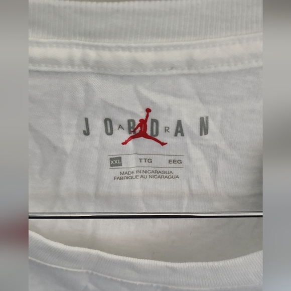 NEW White Jordan Toronto Shirt - Picture 3 of 5